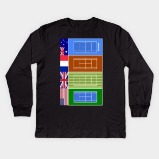 The Grand Slams Kids Long Sleeve T-Shirt